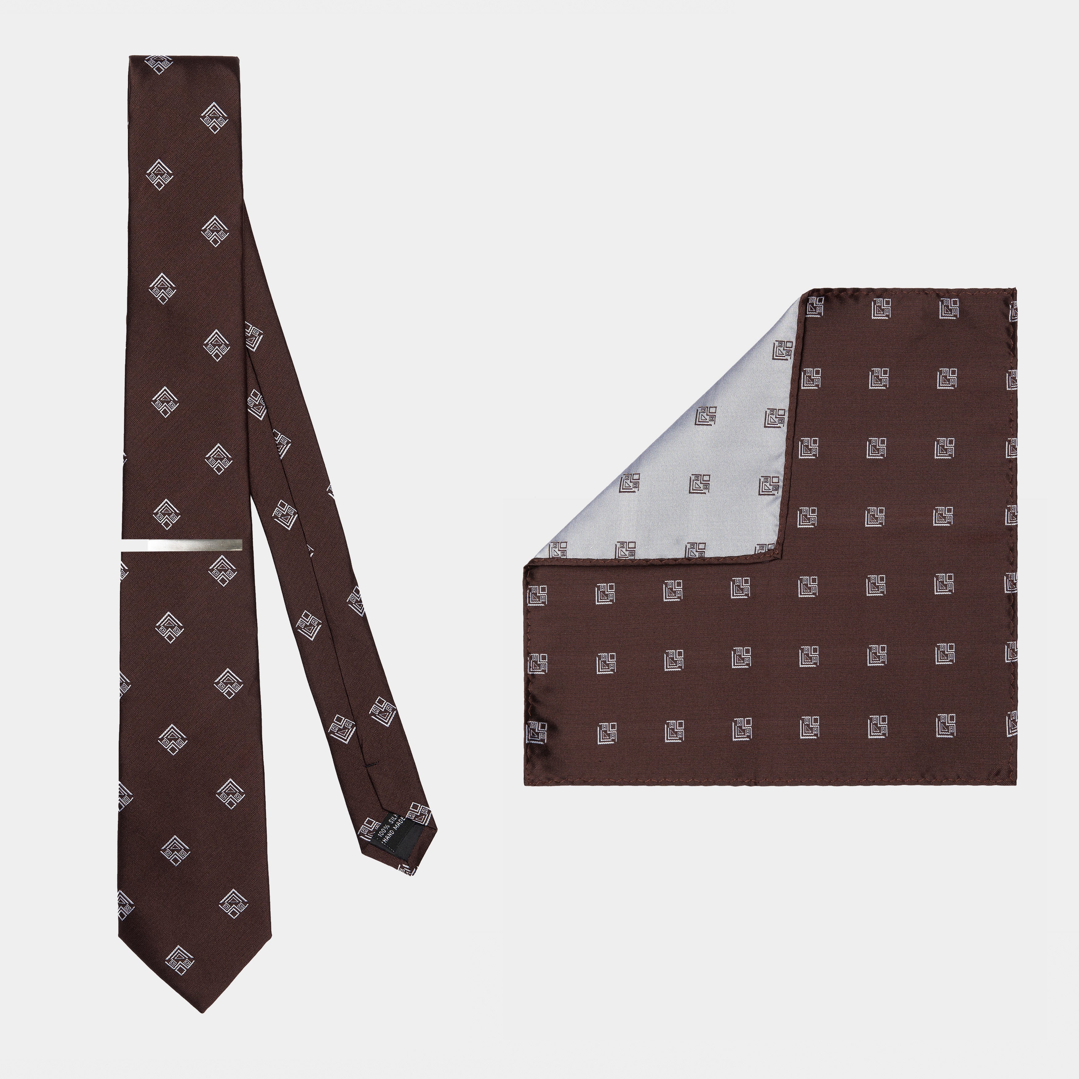 Brown Aztec Silk - Image 2