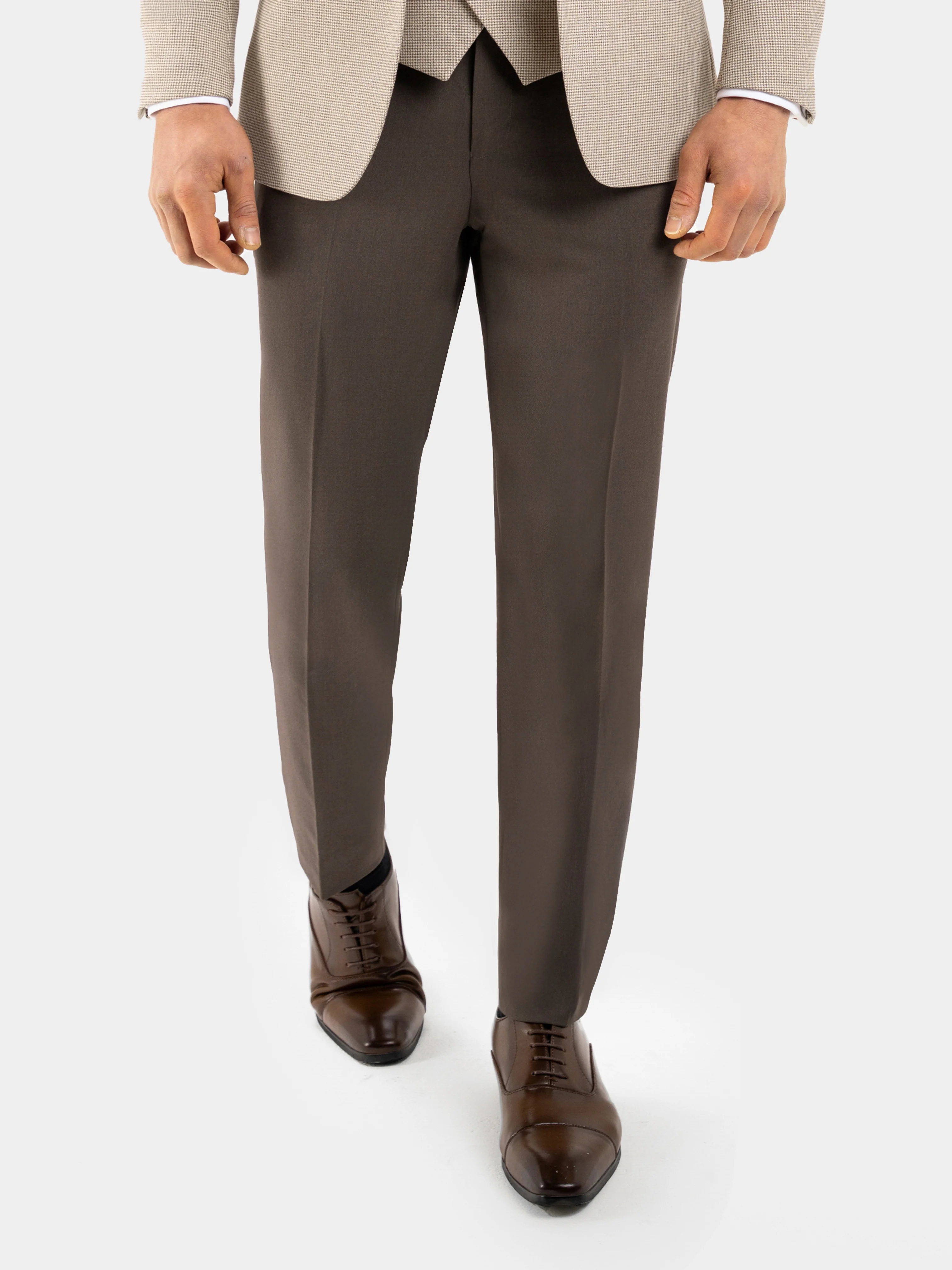 Brown FlexTapered - Trousers