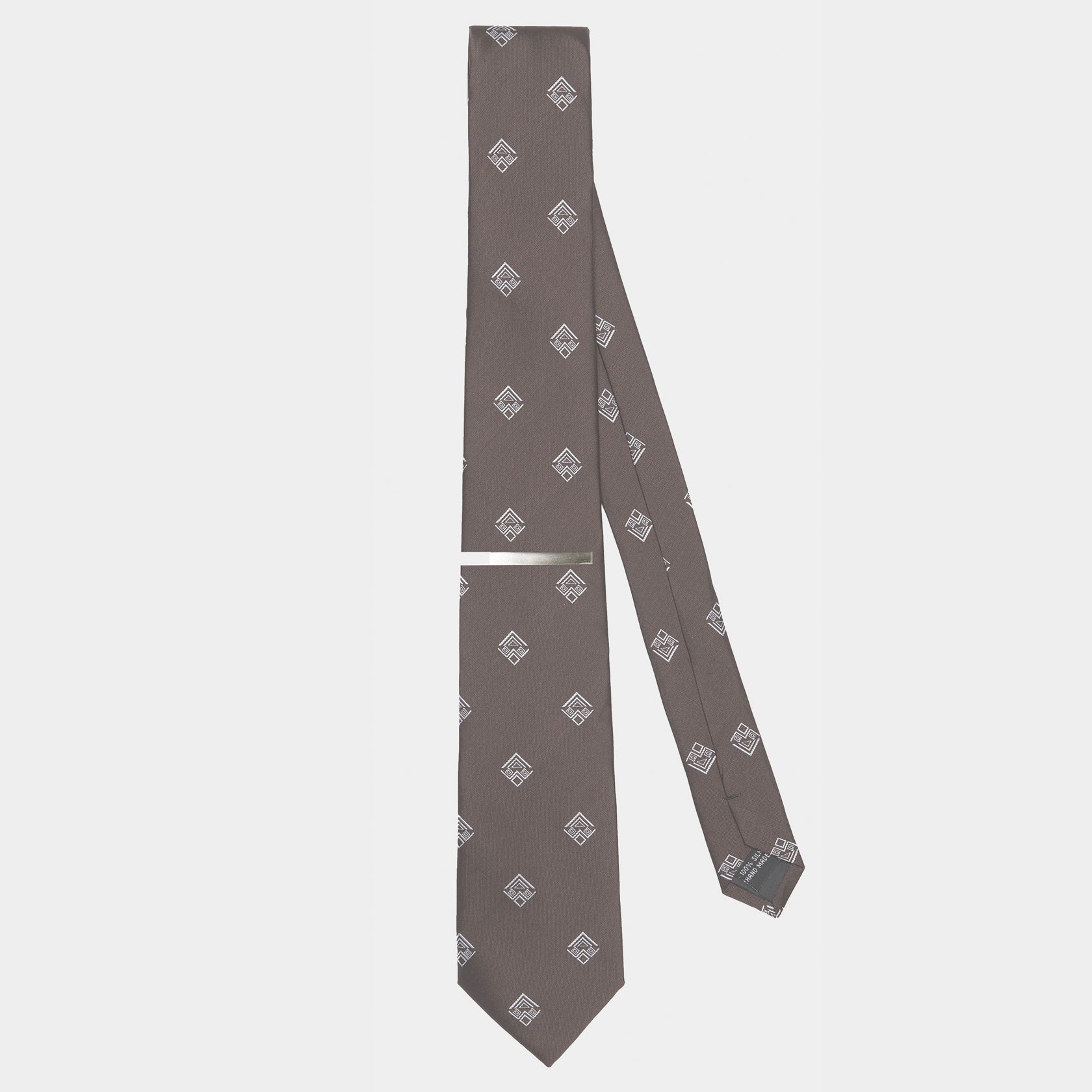 Mink Aztec Silk Accessories Set - Image 4