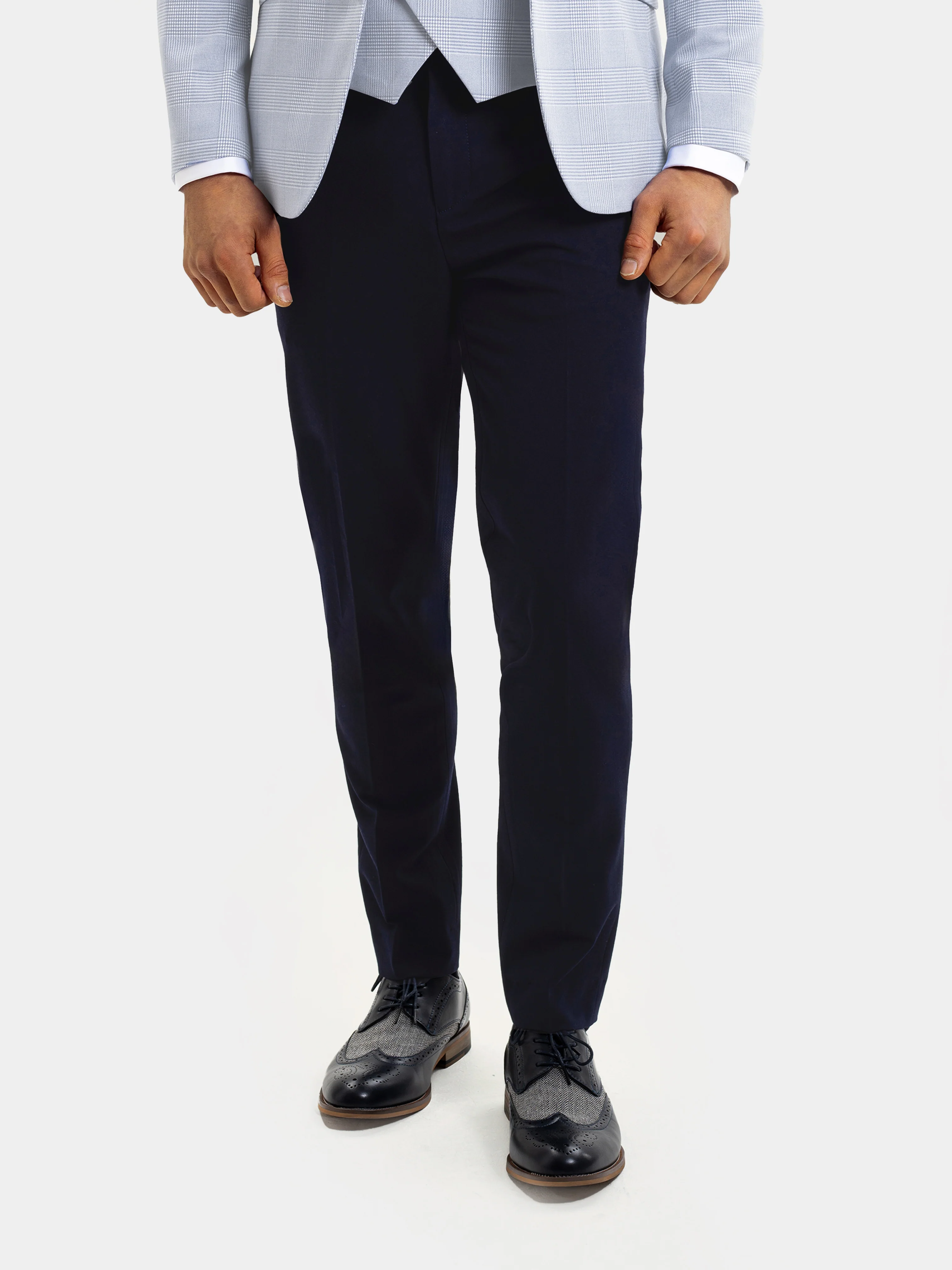 Navy FlexTapered - Trousers