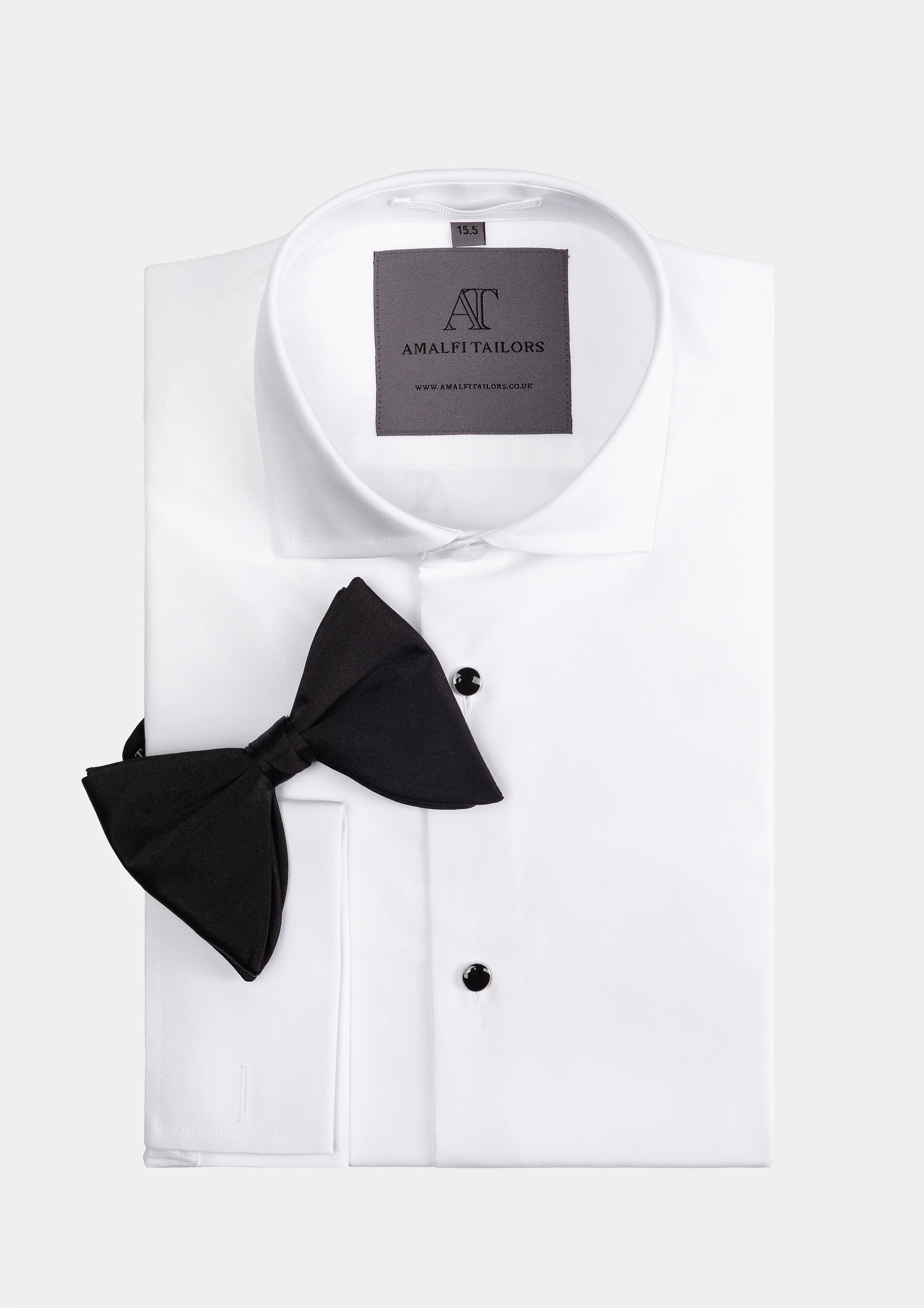 White Tux Dress Shirt - Image 3